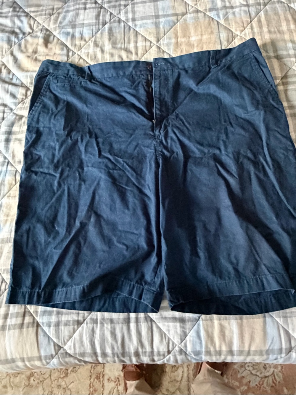 Lands End Classic Navy Men's Shorts 46